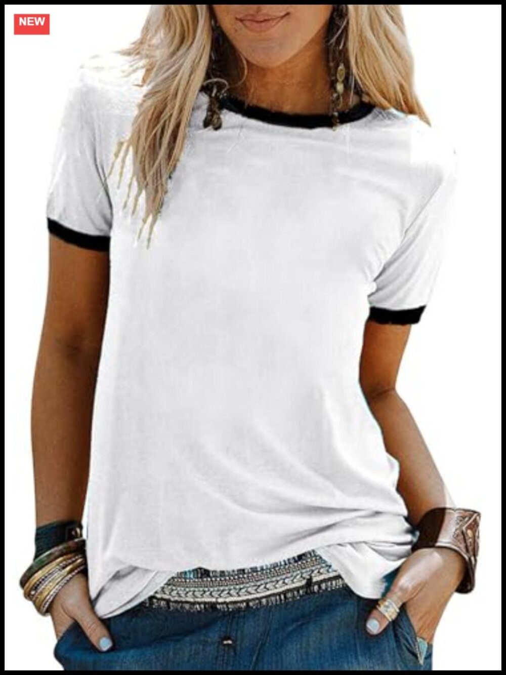Women's Fun Graphic T-Shirt, Short Sleeve Casual Summer Top